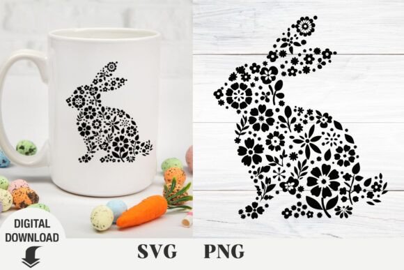 Easter Svg, Bunny Svg, Floral Bunny, Spr Review