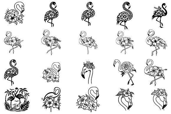 Flamingo Svg Design Review for Embroidery Projects