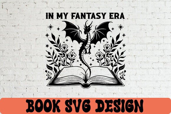 Floral Books Svg, Bookshelf Svg, Just on: A Designer's Review