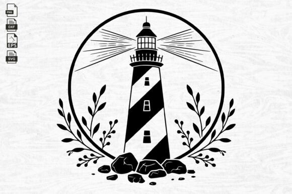 Floral Lighthouse Svg, Island Lighthouse Review
